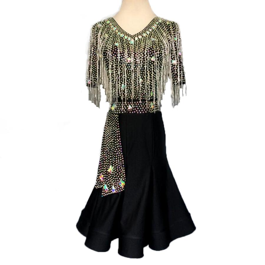 社交ダンスドレス 社交ダンス 衣装 モダンドレス 大きい裾 社交ダンス競技用のドレス ダンスウエア 練習服 競技着 演出用 衣装 社交ダンス 社交ダンスドレス 豪華 開場ドレス ワンピース