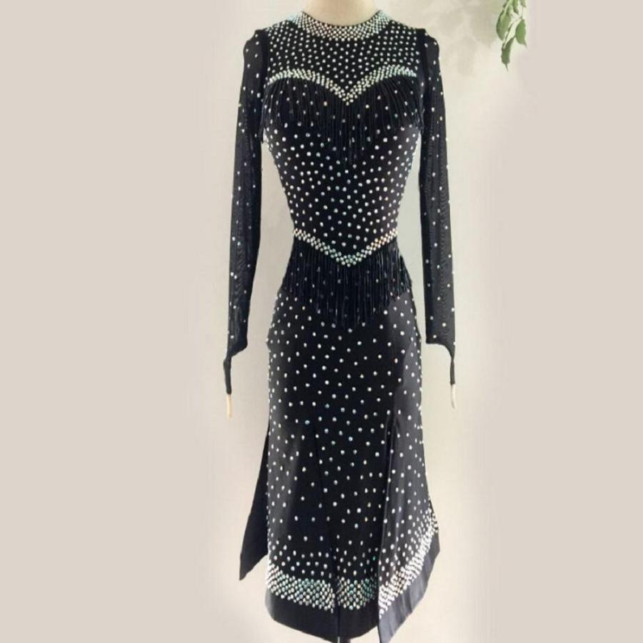 社交ダンス衣装 ラテンダンス衣装 ダンスドレス ラテンドレス チャチャ タンゴ ラテンダンス 衣装 パーティー イベント ラテンドレス ダンス衣装(16632円)