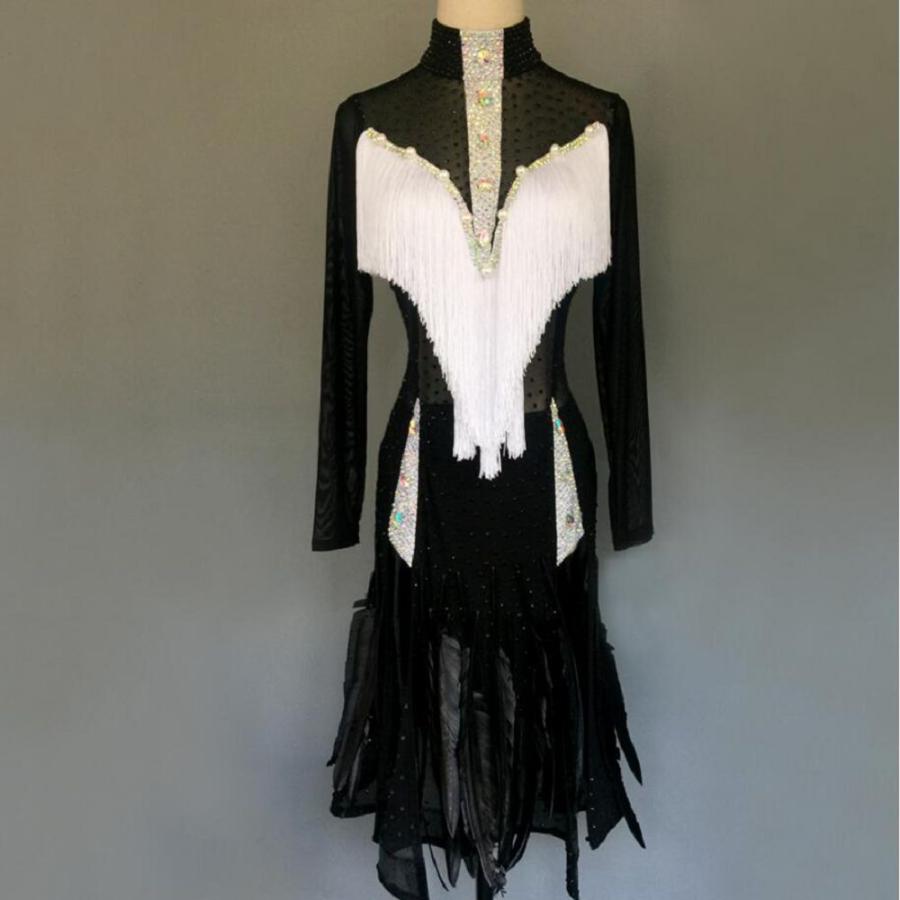 社交ダンス衣装 ラテンダンス衣装 ダンスドレス ラテンドレス チャチャ タンゴ ラテンダンス 衣装 パーティー イベント ラテンドレス ダンス衣装(14742円)