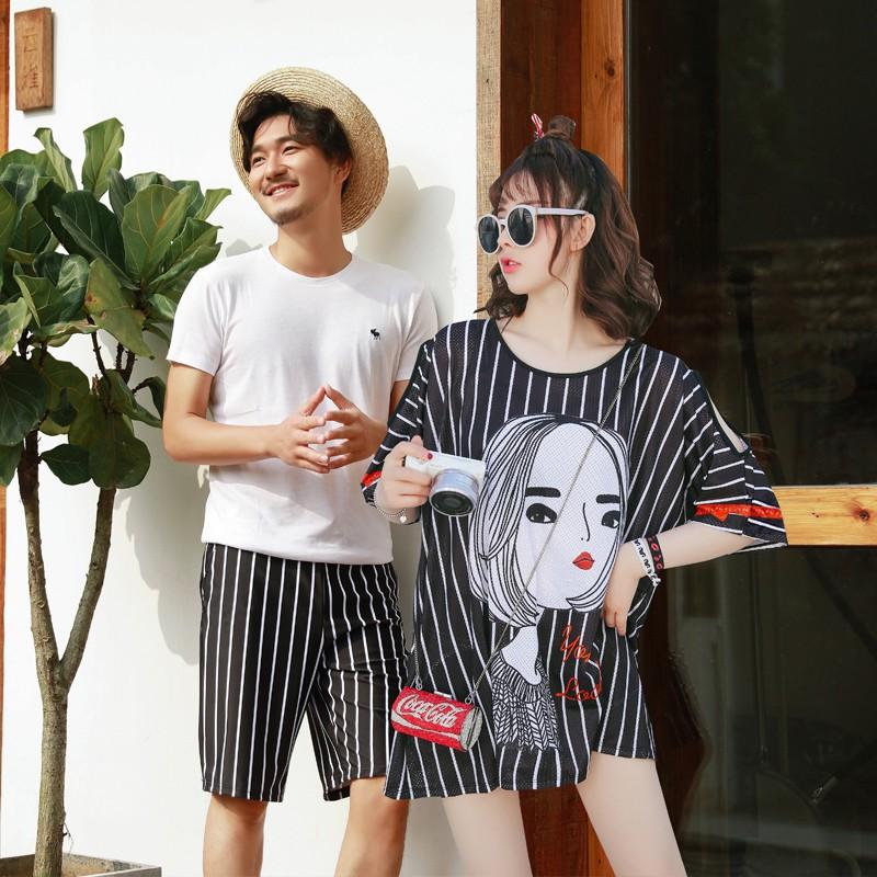 激安の 水着 カップルお揃い ペアルック水着 スイムウェア リゾートウェア ミズギ パンツ セット ハワイ 夏休み 海水浴 温泉 新婚旅行 レディース ミズギ 男性 高級感 Www Muslimaidusa Org