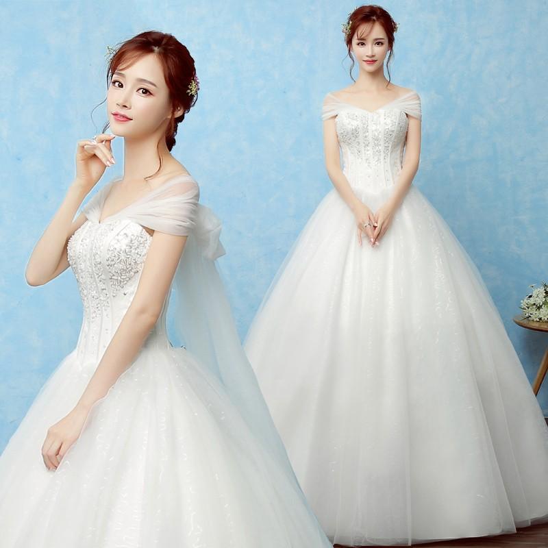 休日限定 ロングドレス 演奏会ドレス パーティードレス ウェディングドレス 結婚式 ドレス 大きいサイズ カラードレス イブニングドレス お呼ばれ 同窓会 ホワイト Aライン サイズ L Library Isti Cnr It