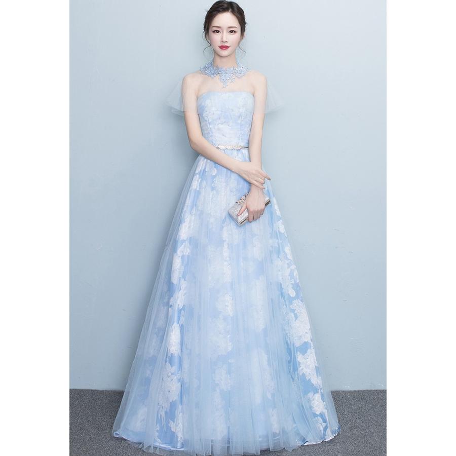 ロングドレス 結婚式 大きいサイズ パーティードレス パーティドレス ワンピース ドレス ウェディングドレス ドレス 水色 Lfck8 Bigchancenet 通販 Yahoo ショッピング