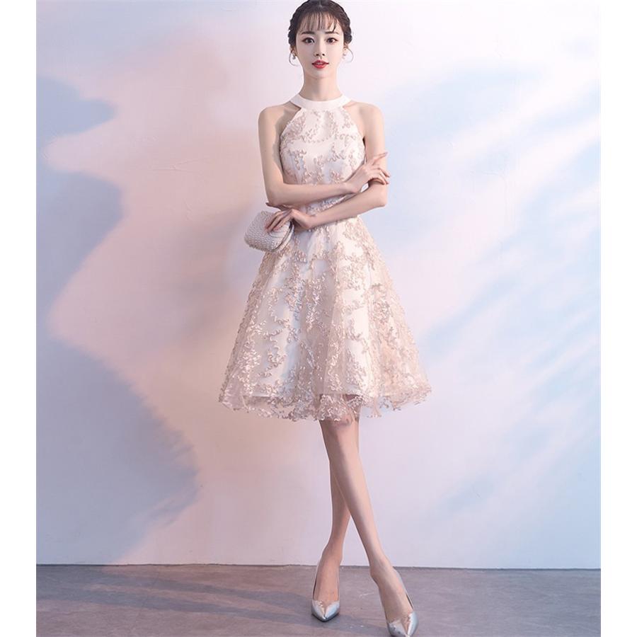 ウェディングドレス パーティードレス ショートドレス 結婚式 ワンピース ドッキングワンピ Aライン カラードレス フォーマル2次会 同窓会 謝恩会 カーキ色 Lfdk337 Bigchancenet 通販 Yahoo ショッピング