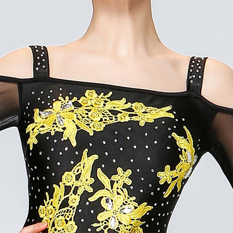 社交ダンス衣装 社交ダンスドレスモダンドレス ダンス衣装 ダンスウェア ダンス衣装 レディース 社交ダンス 練習着 ダンス衣装 身長：162