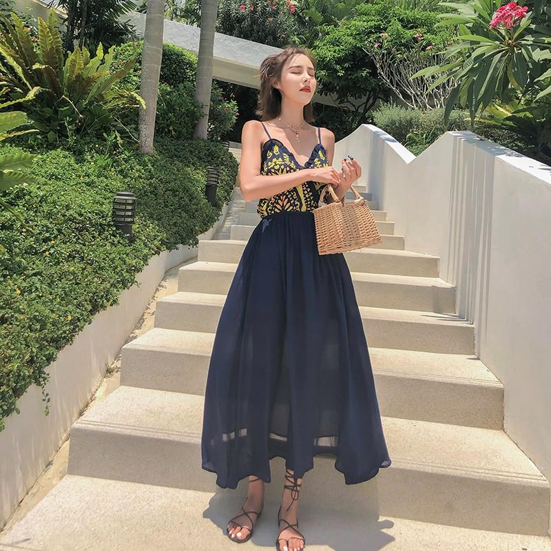 ファッション 2極タイプ ワンピース レディース 夏 マキシ丈ワンピース きれいめ 花柄ワンピース シフォン マキシ丈ワンピース 結婚式ドレス 着痩せ オシャレ 海外旅行 韓国風 Bic8kqujjt Tritop Com Br