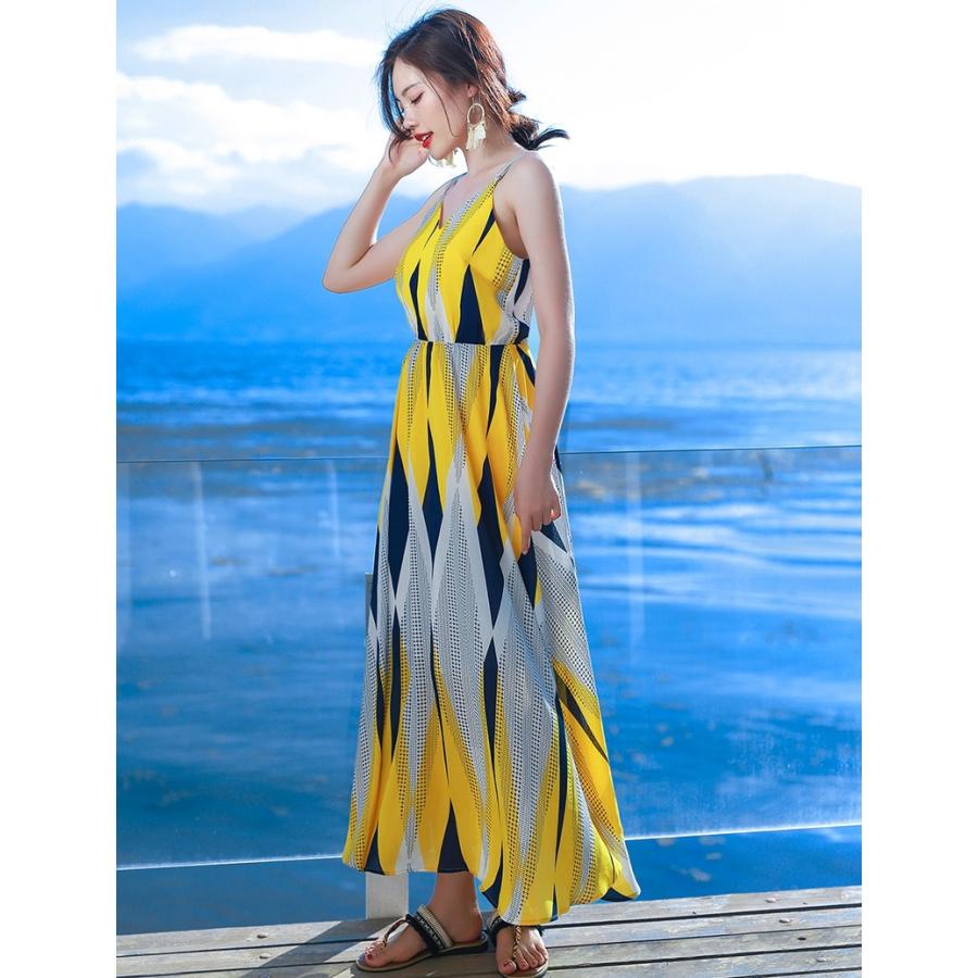 マキシワンピース リゾート ワンピース レディース サマードレス ファッション ロング丈 ルームウェア 体型カバー セクシー ママ スカート 結婚式ドレス Stq0 Bigchancenet 通販 Yahoo ショッピング