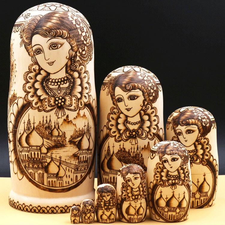 高速配送 マトリョーシカ ロシア 人形 手作り お土産 動物 ぬいぐるみ ヨーロッパ ロシア土産 伝統木製 かわいい贈り物 手塗り おもちゃ ロシア民芸 家族 飾り 激安特価 Neocead Com