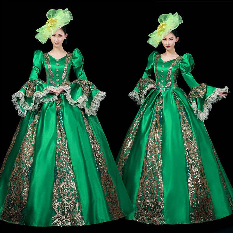 ヨーロッパ パーティードレス ドラマ 劇場 中世貴族風 ブルー 宮廷ドレス 衣装 キラキラ ロイヤルプリンセスドレス 王族服 公演 年会 舞台衣装 姫様 ドレス Xgt04 Bigchancenet 通販 Yahoo ショッピング