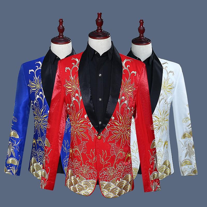 日本全国送料無料 スリムスーツ 演出服 メンズ ヒップホップ 宮廷服ジャケット ロック風 男性 トップス スパンコール コート 公爵様上着 洋服 舞台 成人式 宮廷服 演奏会 人気ブランド Neighborhauls Com
