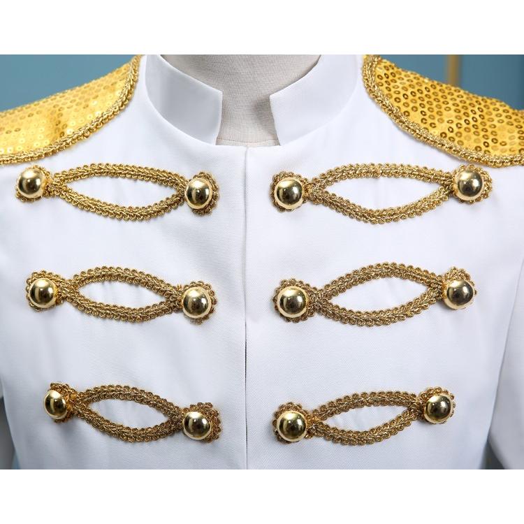 市場 ジャケット 単品 メンズ 演出服 カラオケ 王族服 ステージ 王子様 大人 大会 貴公子 演奏会 将軍様衣装 ヨーロッパ風