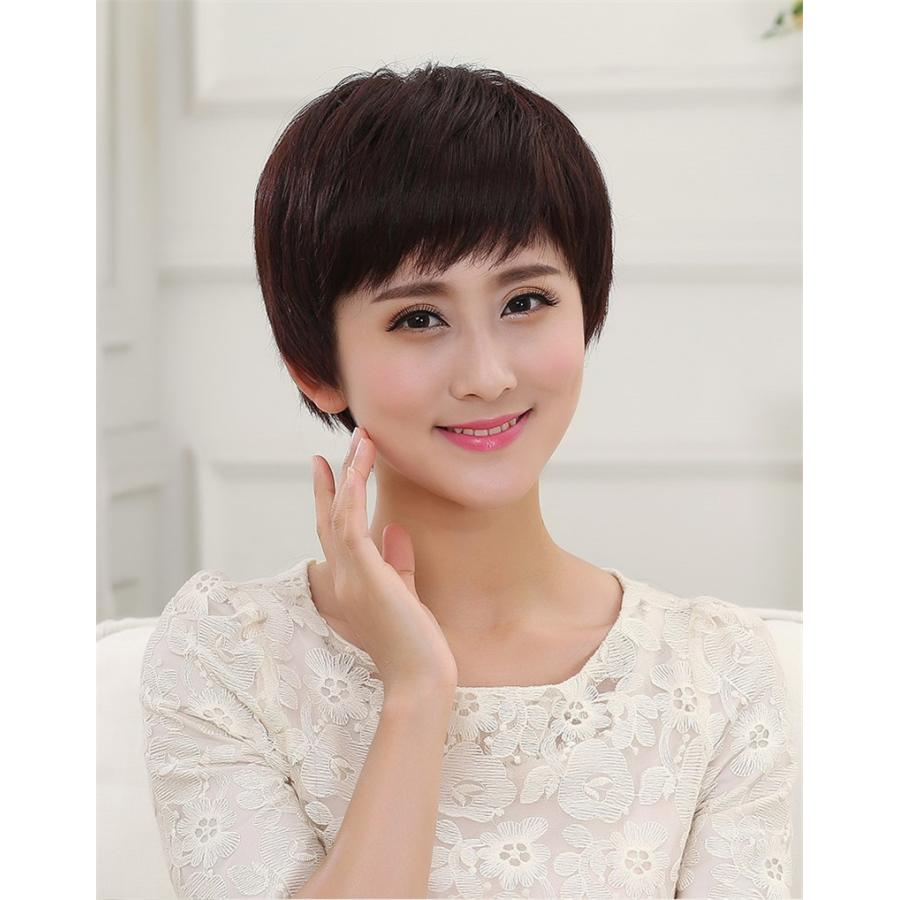 工場直送 100 人毛ウィッグ 人毛ウィッグレディース ボブ ショート 女性 ミセス ママ 医療用 かつら モデル アイドル ヘアスタイル 最高級 Wig 簡単着用 自然 耐熱 最安 Www Lunaxury Com