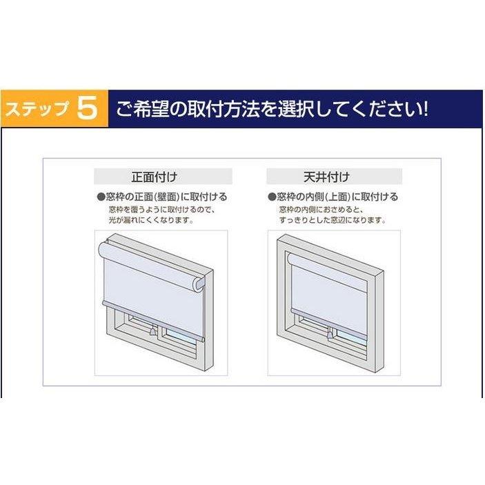 ロールスクリーン TOSO ルノファブ オーダー 防炎 広幅 ウォッシャブル 無地 24色 トーソー ロールカーテン 幅201-240cm丈161-200cm_6