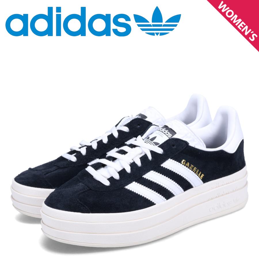 ✨美品✨adidas アディダス ブラック　HQ6912 厚底　ガゼル　ボールド adidas GAZELLE BOLD W 