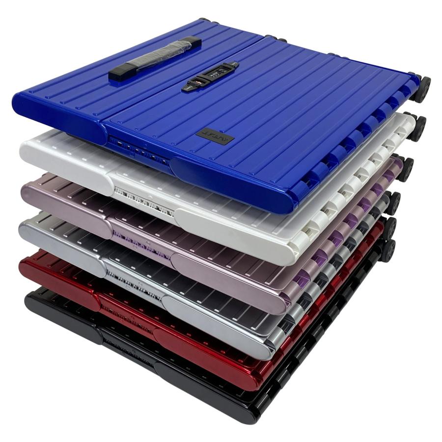 &FLAT アンドフラット スーツケース キャリーケース キャリーバッグ メンズ レディース 35L 折り畳める FL14-4-00 爆買の画像