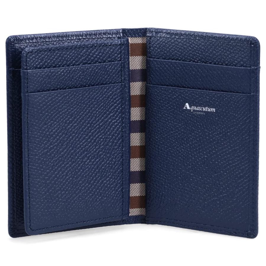 カードケース　定期入れ　名刺入れ　アクア アクアスキュータム｜エプソン｜2面ベラ付き 名刺入れ パス