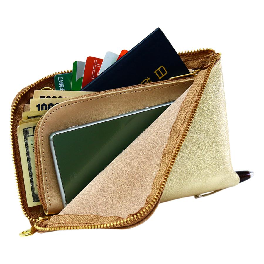 AGILITY アジリティ 長財布 インナーカードケース 2点セット カードフォルダー メンズ レディース 本革 日本製 L字ファスナー LUCE VOYAGE 1600 0530 | AGILITY | 14