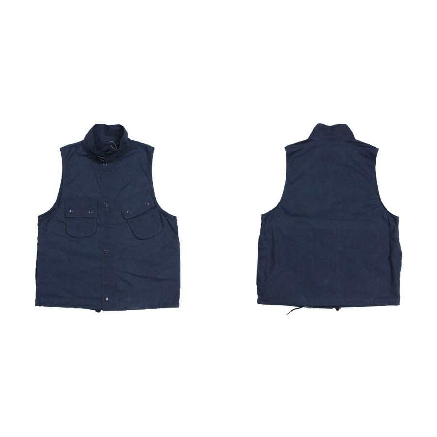 Barbour バブアー エンジニアド ガーメンツ ENGINEERED GARMENTS ベスト ジレ メンズ アーサー ARTHUR GILET コラボ ネイビー MGI0045NY71｜biget｜02