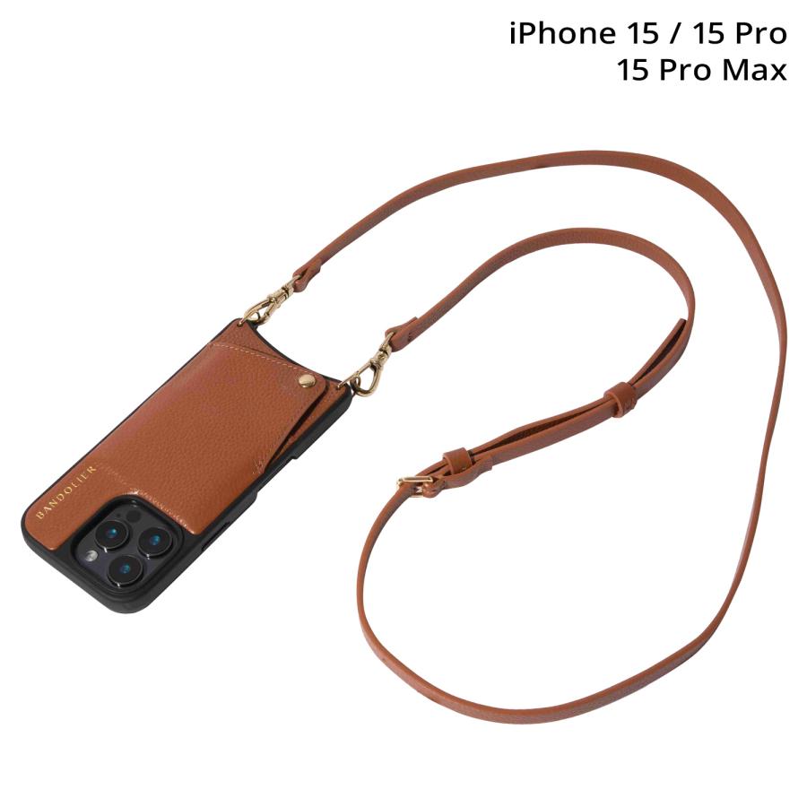 バンドリヤー　BANDOLIER ケース　iPhone15Pro ブラウン 楽天市場】BANDOLIER バンドリヤー iPhone 15Pro iPhone 15 Pro