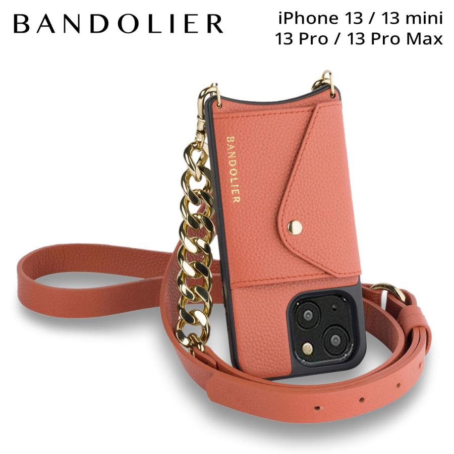 BANDOLIER ブラック iPhoneケース 13pro 14 携帯電話アクセサリ iphone