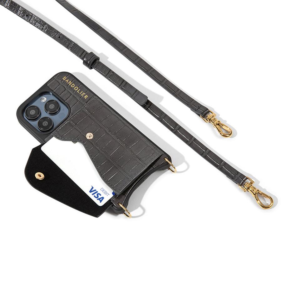 バンドリヤー　BANDOLIER iPhone15　ケース　ショルダー BANDOLIER バンドリヤー スマホショルダー スマホケース iPhone15