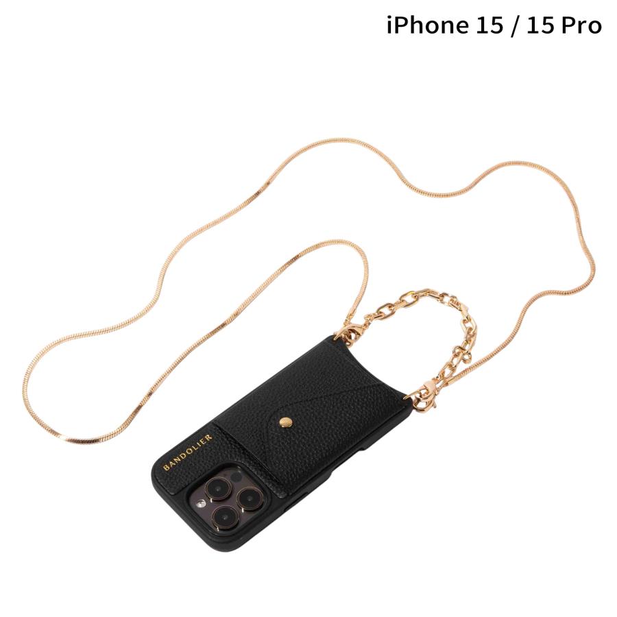 新品 未使用BANDOLIER iPhone 15用ケース ブラック Amazon.co.jp: BANDOLIER バンドリヤー iPhone 15 Pro 互換 ケース