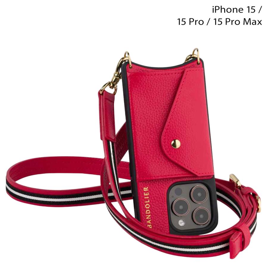 BANDOLIER（バンドリヤー） スマホショルダー スマホケース iPhone15