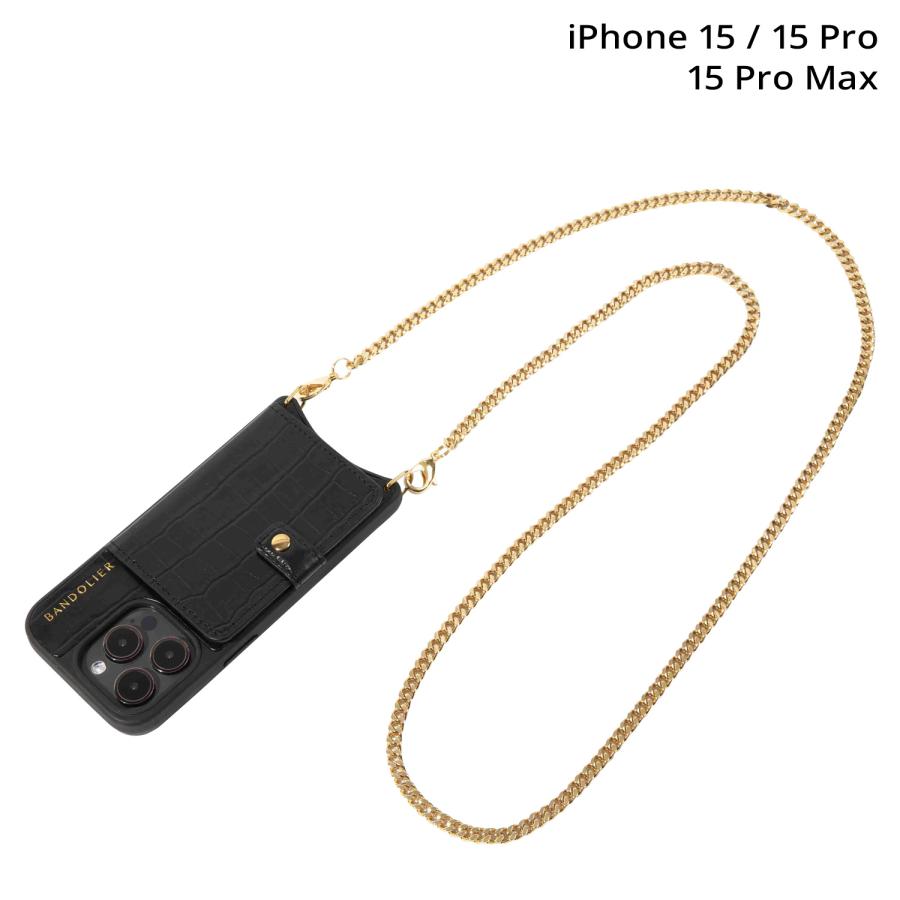 BANDOLIER（バンドリヤー） スマホショルダー スマホケース iPhone15