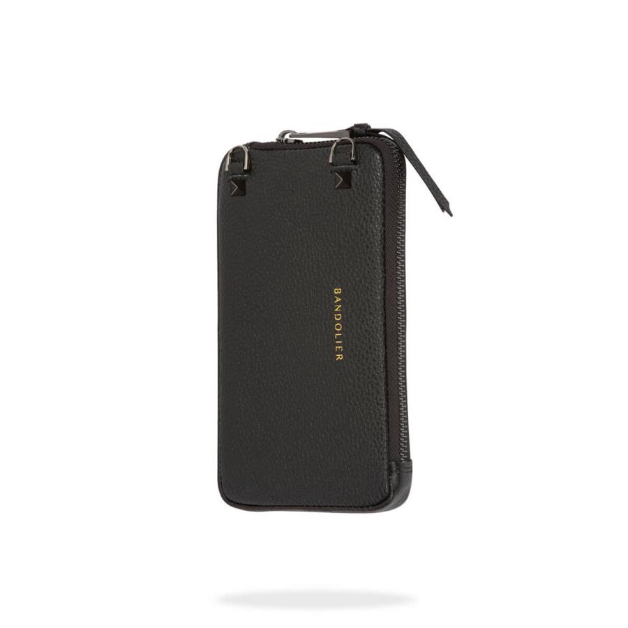 新品未使用　BANDOLIER ポーチ　ブラック BANDOLIER（バンドリヤー） ケース ポーチ スマホ 携帯 レザー