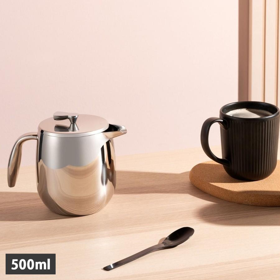 bodum（ボダム） コーヒーメーカー フレンチプレス 500ml ステンレス 4 