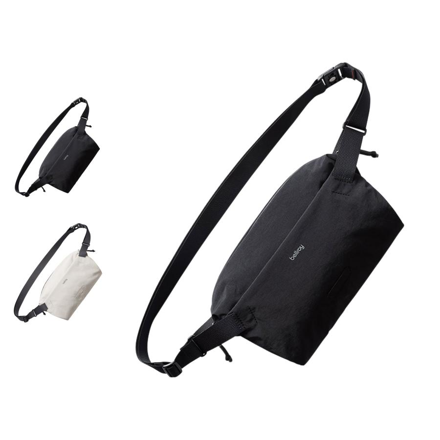 Bellroy ベルロイ バッグ ウエストバッグ ウエストポーチ ライト スリング メンズ レディース 耐水 軽量 斜め掛け LITE SLING ブラック ベージュ 黒 | Bellroy