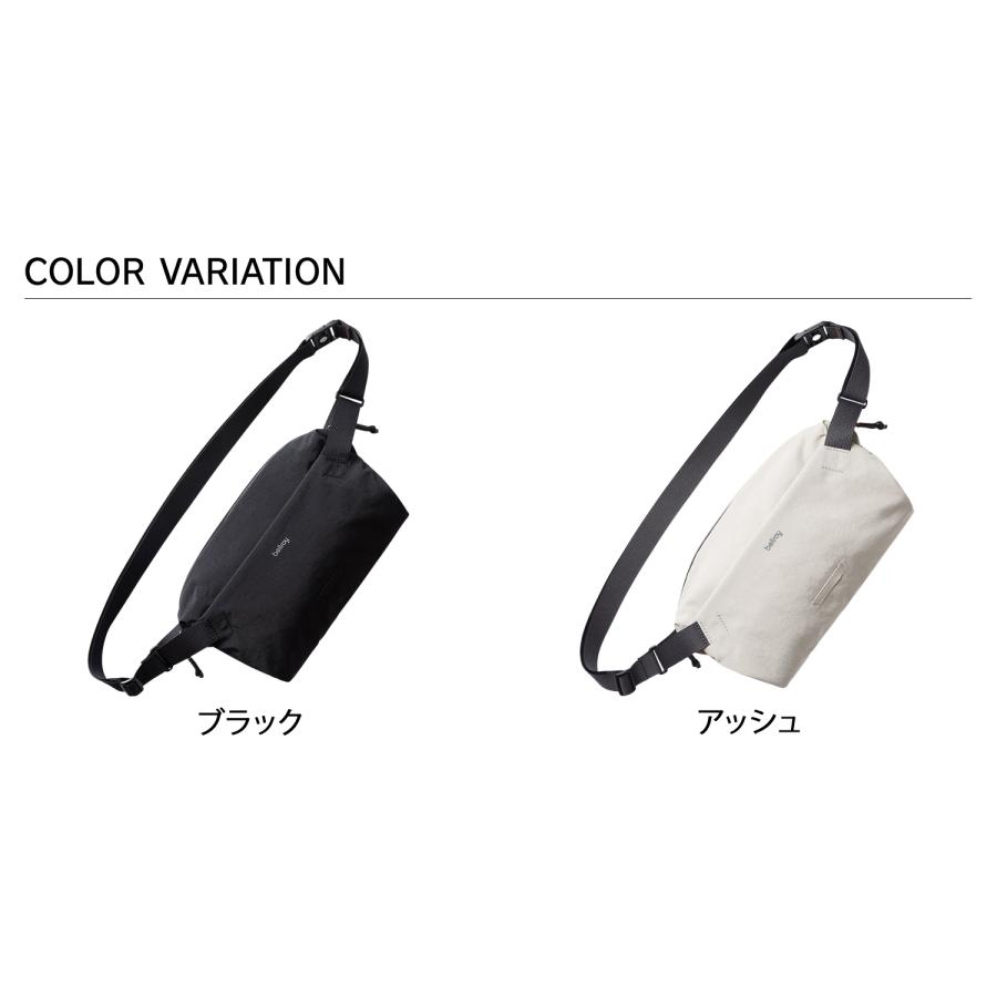 Bellroy ベルロイ バッグ ウエストバッグ ウエストポーチ ライト スリング メンズ レディース 耐水 軽量 斜め掛け LITE SLING ブラック ベージュ 黒 | Bellroy | 03