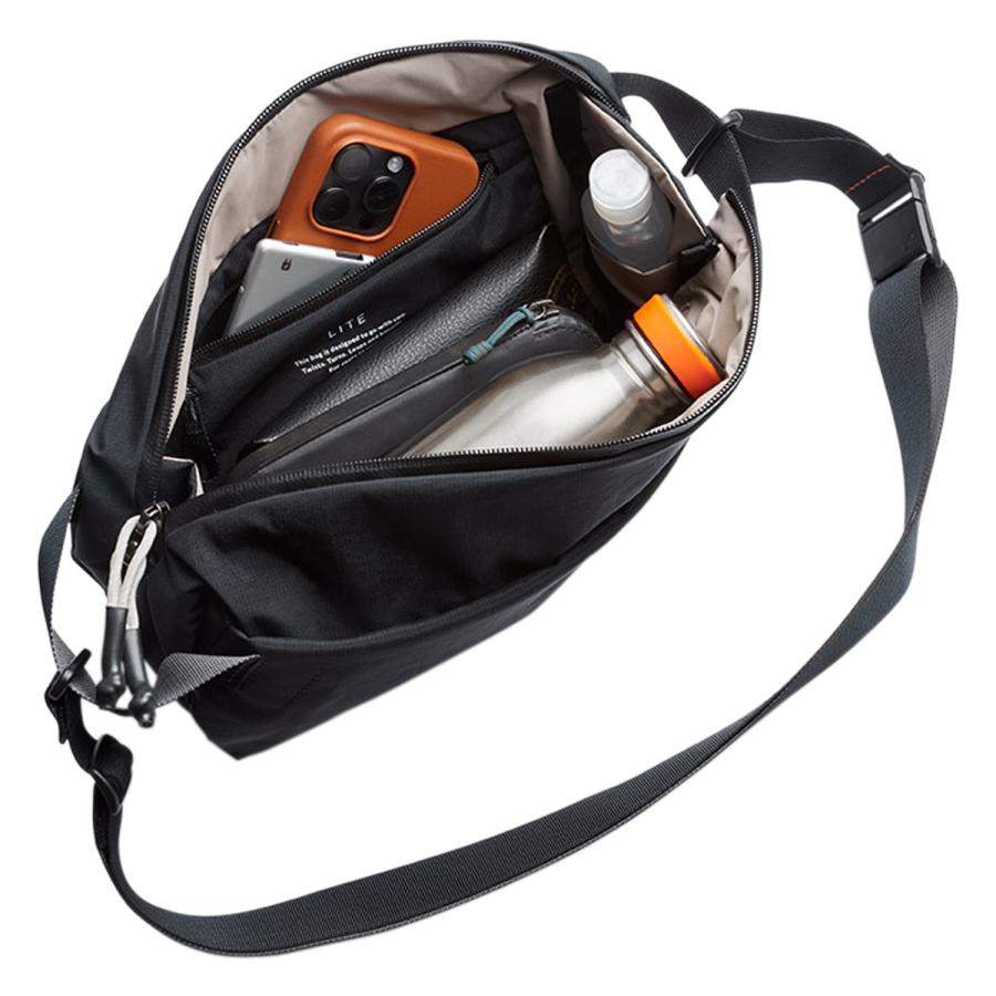 Bellroy ベルロイ バッグ ウエストバッグ ウエストポーチ ライト スリング メンズ レディース 耐水 軽量 斜め掛け LITE SLING ブラック ベージュ 黒 | Bellroy | 09