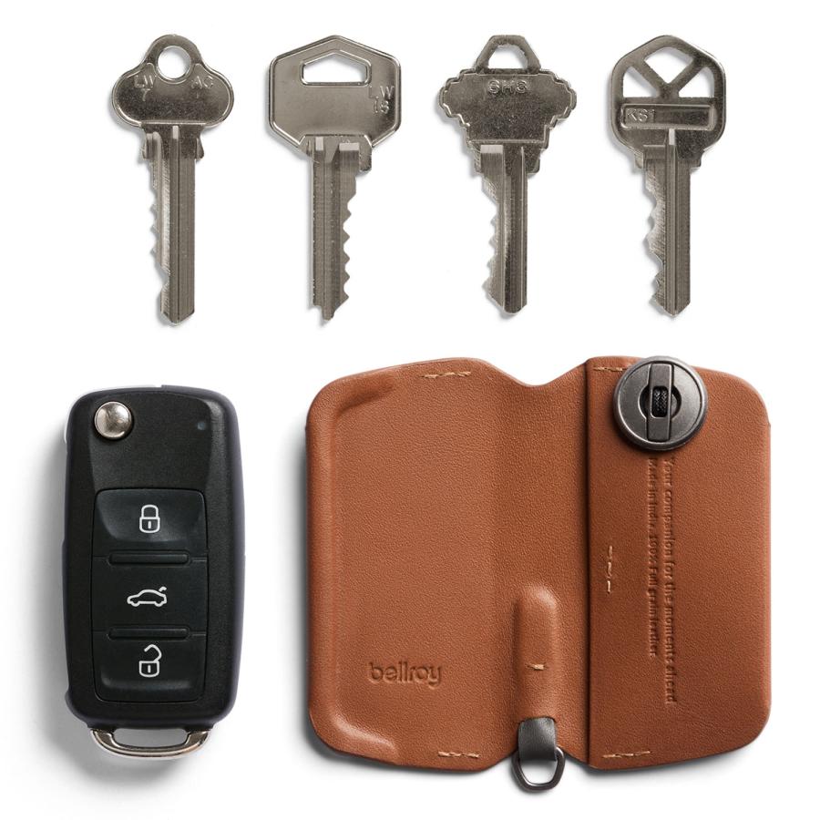 Bellroy ベルロイ キーカバー キーケース キーホルダー メンズ レディース 薄型 耐久 KEY COVER THIRD EDITION ブラック ベージュ ブラウン 黒 | Bellroy | 08