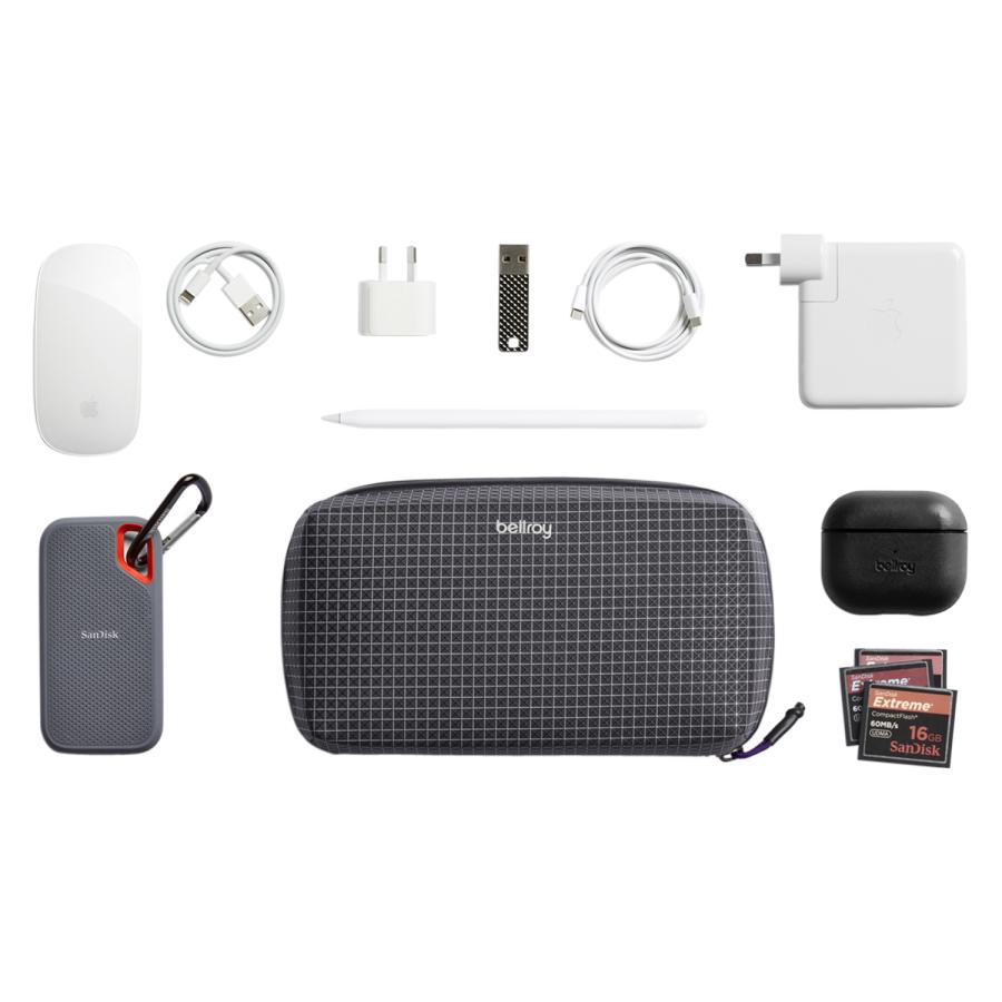 Bellroy ベルロイ ポーチ 小物入れ メンズ レディース ラウンドファスナー TECH KIT ブラック グレー ネイビー 黒 | Bellroy | 05