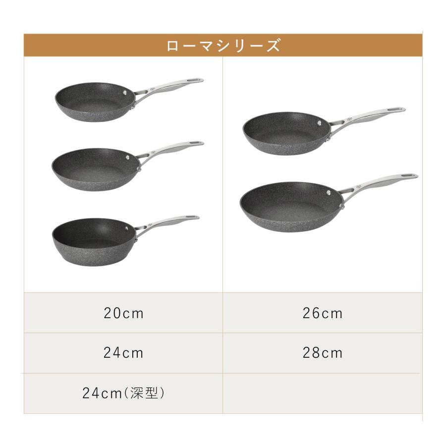 BALLARINI バッラリーニ ヴィンチ フライパン 3点セット 24cm BALLARINI バッラリーニ ヴィンチ フライパン 3点セット 24cm