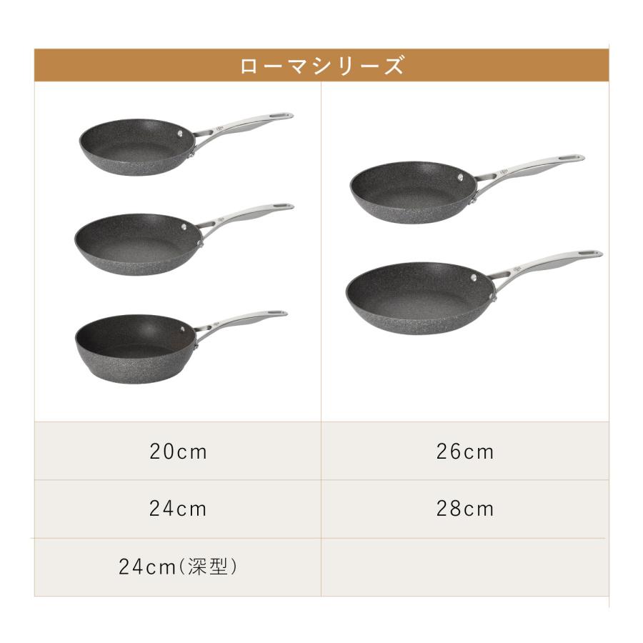 新品未開封BALLARINI BOLZANO フライパン20、28cmセット BALLARINI（バッラリーニ） 特典付き ヴィンチ フライパン 3点セット
