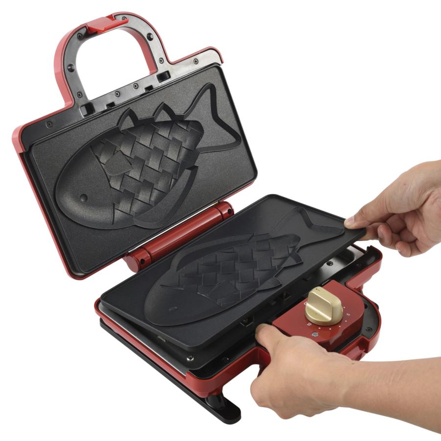 BRUNO ムーミン ホットサンドメーカー ダブル おさかなプレート付