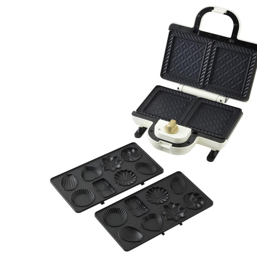 BRUNO（ブルーノ） ホットサンドメーカー ダブル用 プチガトープレート