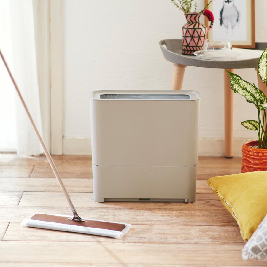 BRUNO（ブルーノ） ゴミ箱 電動ちりとり ゴミ箱型フローリング