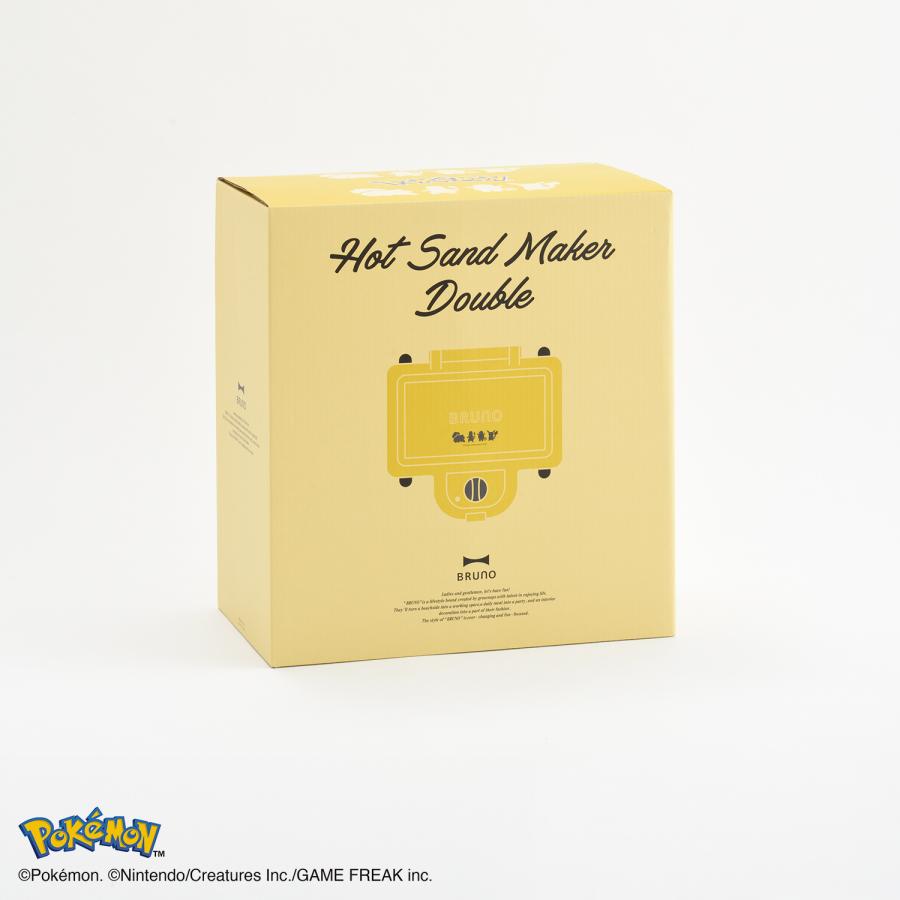 BRUNO（ブルーノ） 特典付き ポケモン ホットサンドメーカー