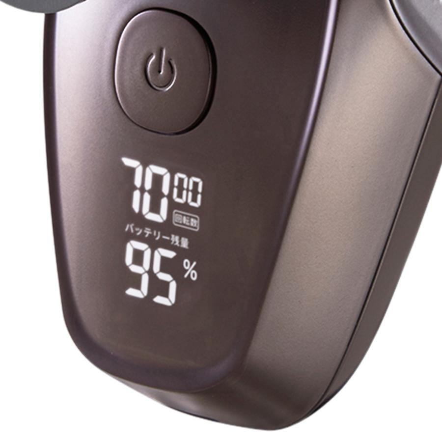 ビューム BEAUM 髭剃り ボディシェーバー 電気シェーバー 電動シェーバー 7ヘッド メンズ 男性用 女性用 防水 水洗い USB充電式 ASV-B07_10