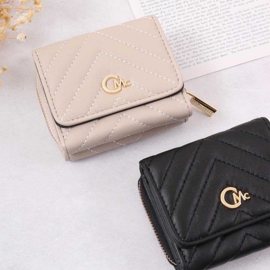 CECIL McBEE（セシルマクビー） 財布 三つ折り レディース ラウンド