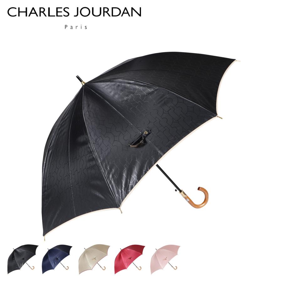 CHARLES JOURDAN シャルルジョルダン 雨傘 長傘 レディース 耐風 CHARLES JOURDAN シャルルジョルダン 雨傘 長傘 レディース 耐風