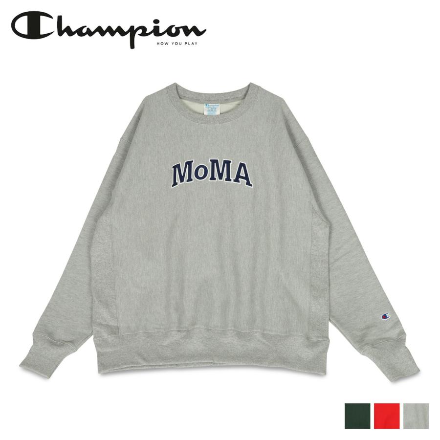 Champion MoMA チャンピオン モマ スウェット トレーナー クルー Champion MoMA チャンピオン モマ スウェット トレーナー クルー
