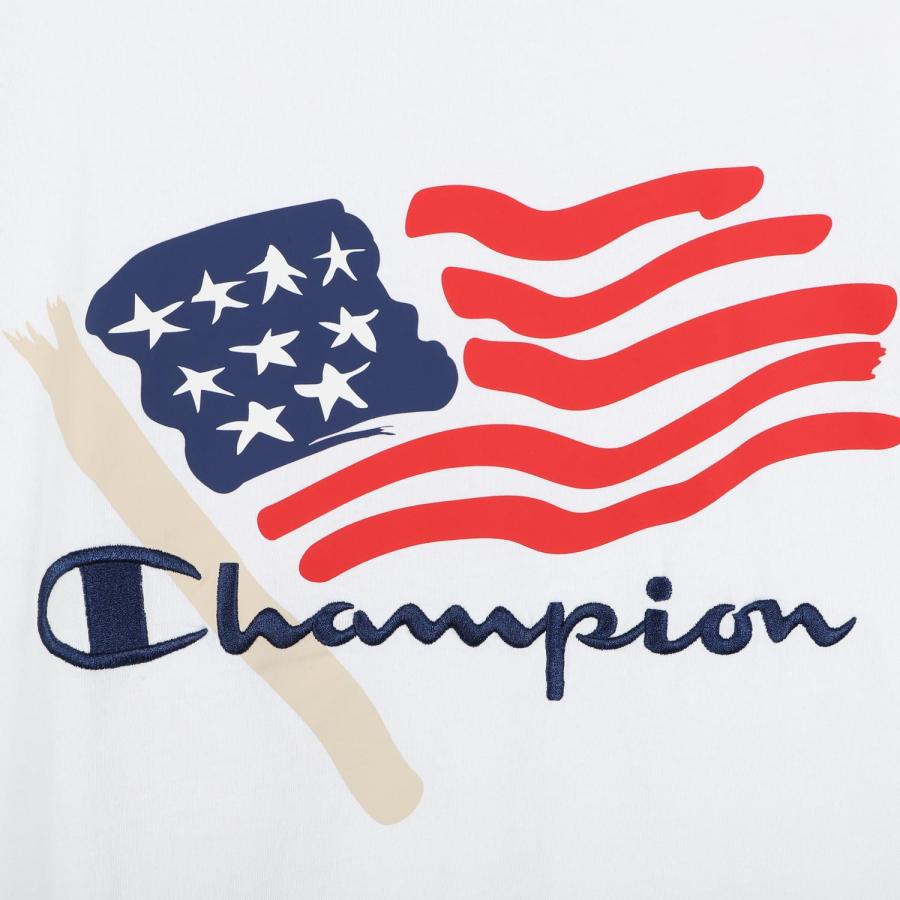 Champion チャンピオン Tシャツ 半袖 メンズ SHORT SLEEVE T-SHIRT ブラック ホワイト グレー グリーン 黒 白 C3-X322｜biget｜11