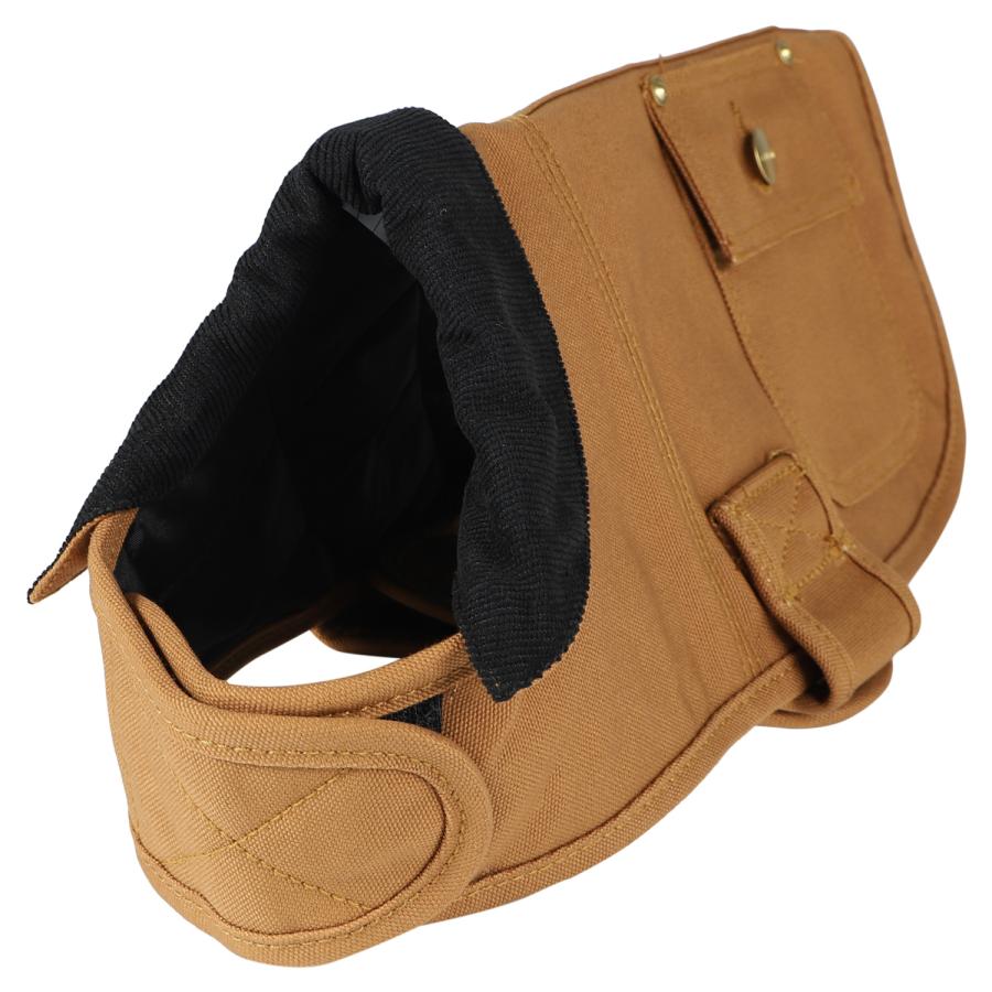 しぇり子 Carhartt 犬用チョアコート Mサイズ ブラウン Carhartt