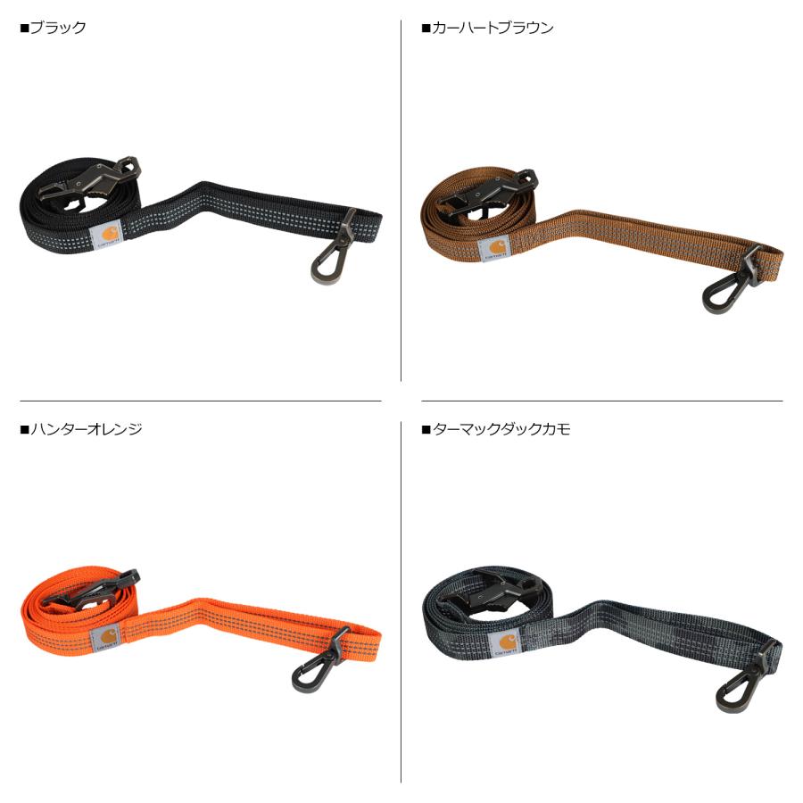 carhartt カーハート リード 犬 リーシュ 小型犬 大型犬 反射 TRADESMAN DOG LEASH ブラック ブラウン カモ