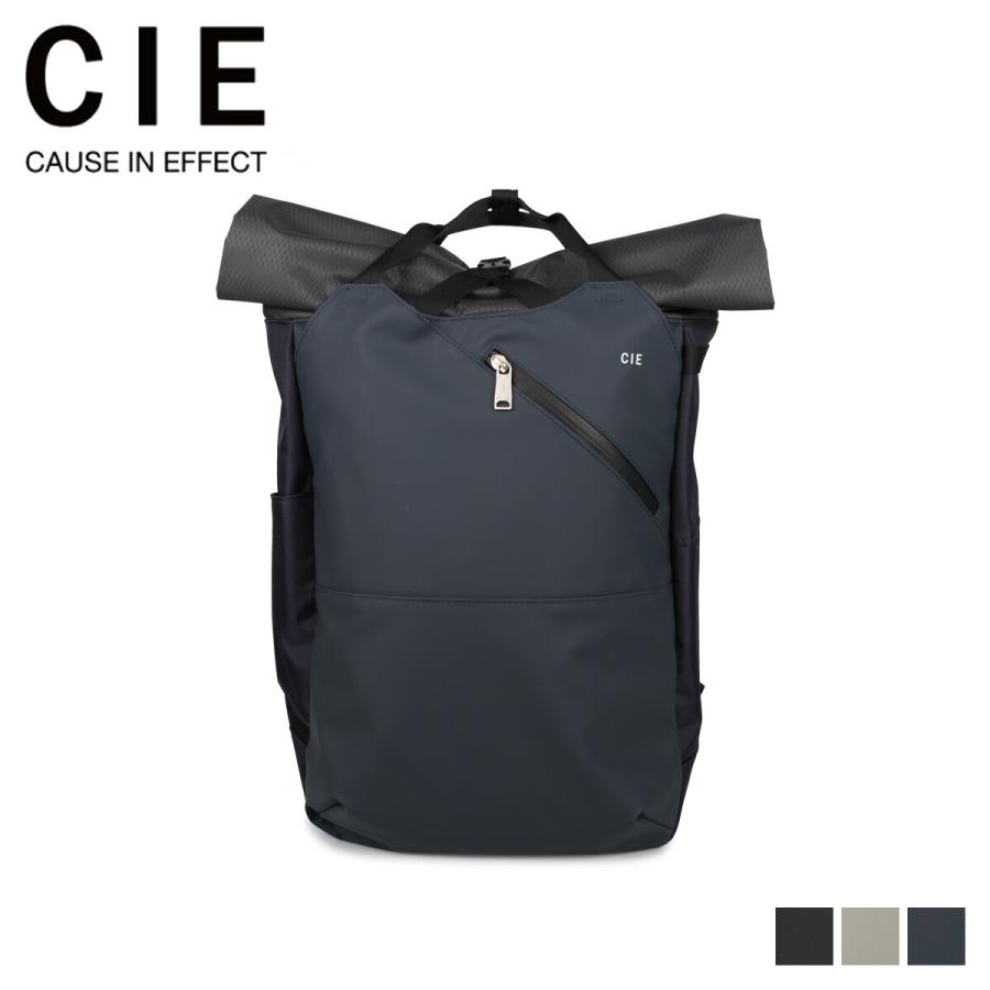 CIE シー リュック バッグ バックパック メンズ レディース VARIOUS ブラック グレー ネイビー 黒 021801 CIE（シー） リュック バッグ バックパック メンズ レディース VARIOUS