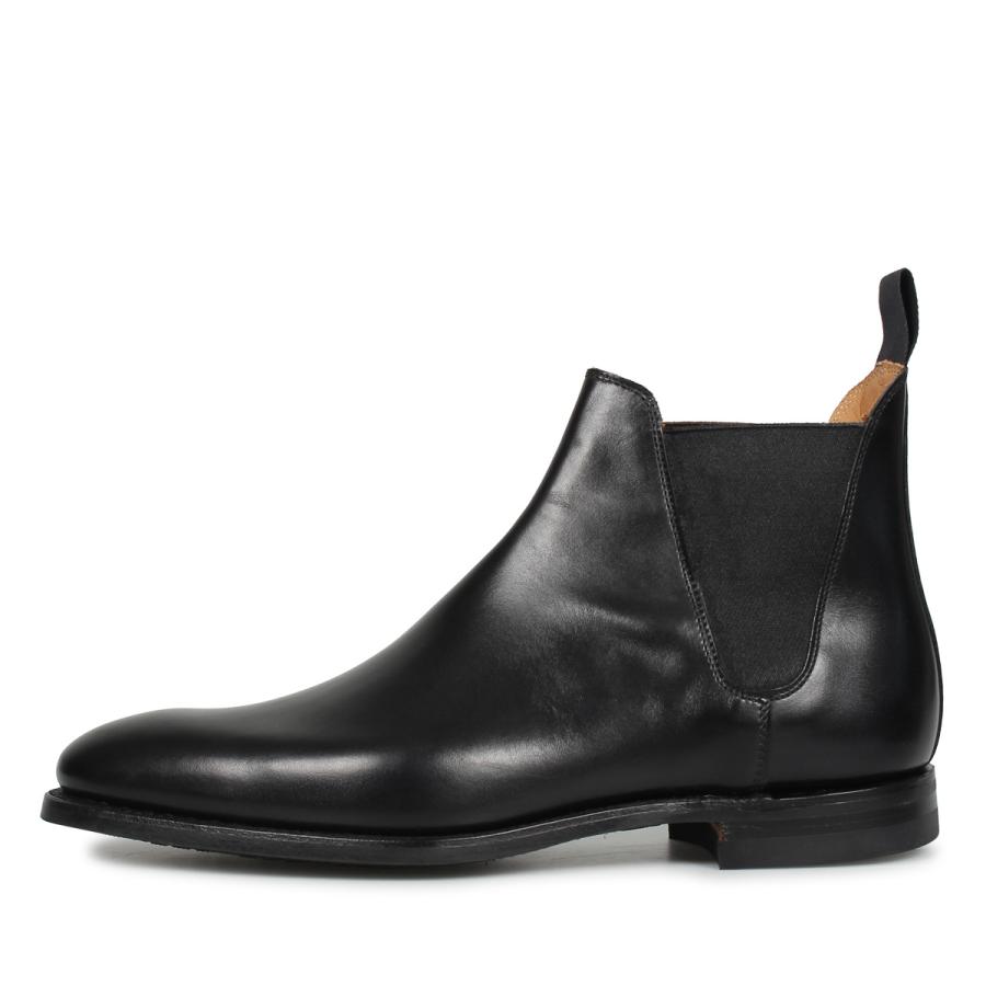 CROCKETT&JONES クロケット&ジョーンズ チェルシー 8 ブーツ サイドゴア メンズ CHELSEA 8 Eワイズ ブラック 黒｜biget｜03