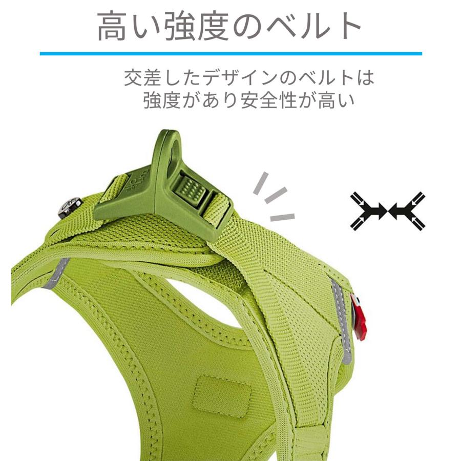 カーリー Curli ハーネス エアメッシュ ベスト クラスプ M-XL 中型犬対応 胴輪 歩行補助 CLASP VEST AIR MESH HARNESS | curli | 20